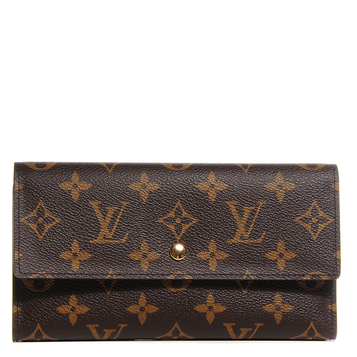 Louis Vuitton Monogram Porte Tresor International Wallet 1 of 8