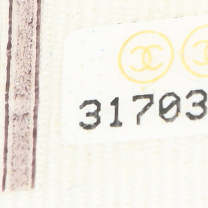 Chanel Lambskin Quilted CC Hook Card Holder White 8 of 8