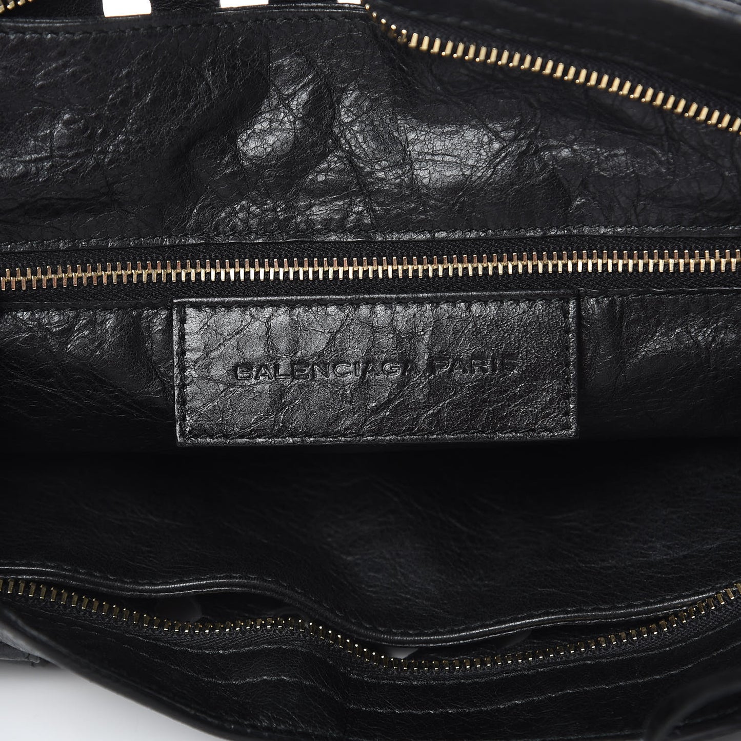 Agneau Classic Hardware Perforated Dot City Black