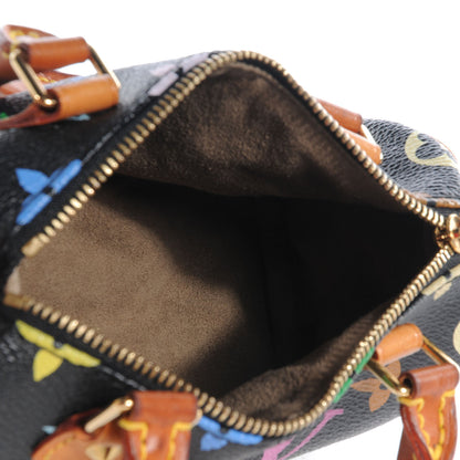 Louis Vuitton Monogram Multicolor Mini Sac HL Speedy Black 6 of 7