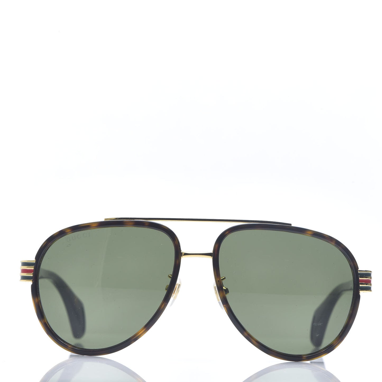 Acetate Aviator Sunglasses GG0447S Black