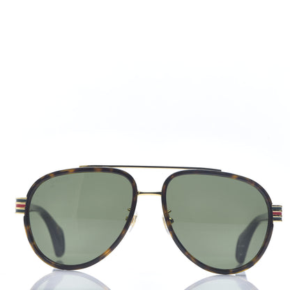 Gucci Acetate Aviator Sunglasses GG0447S Black 4 of 6