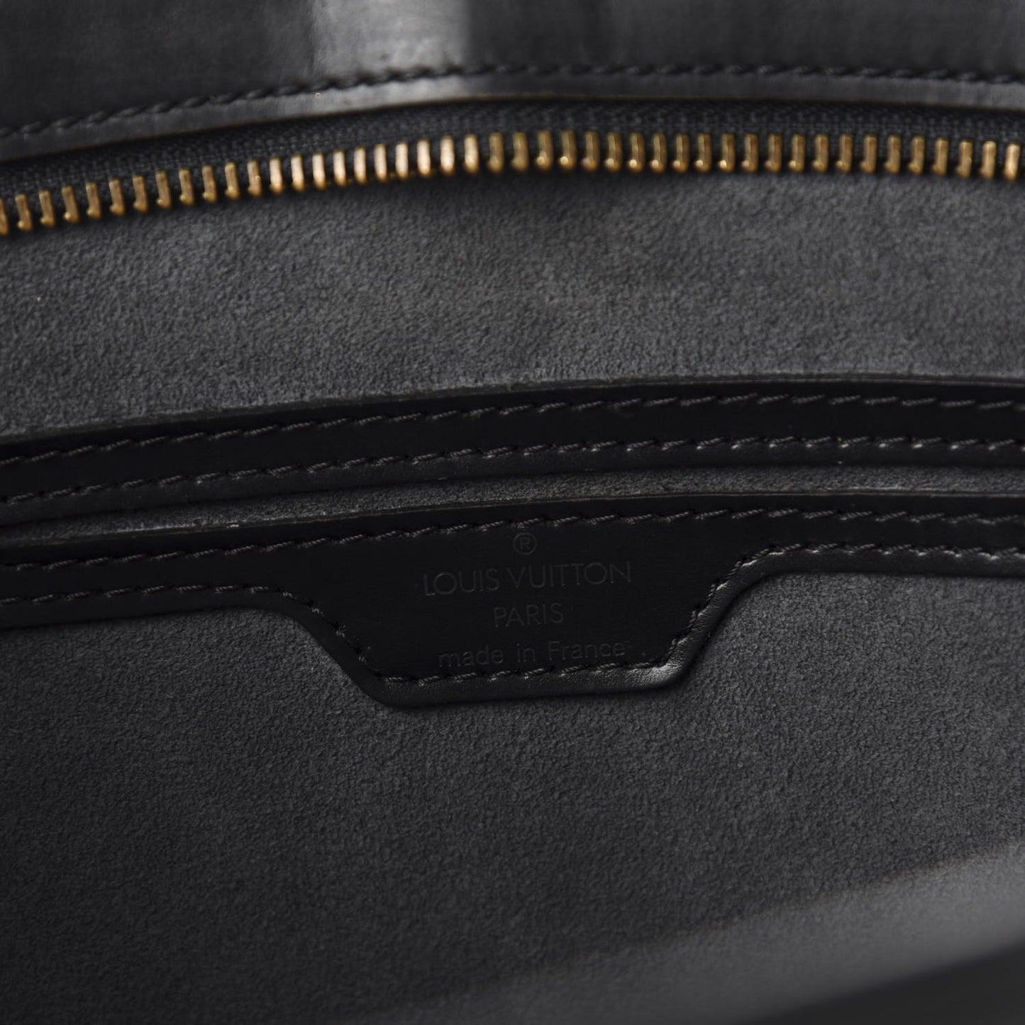 Epi Saint Jacques PM Long Straps Black