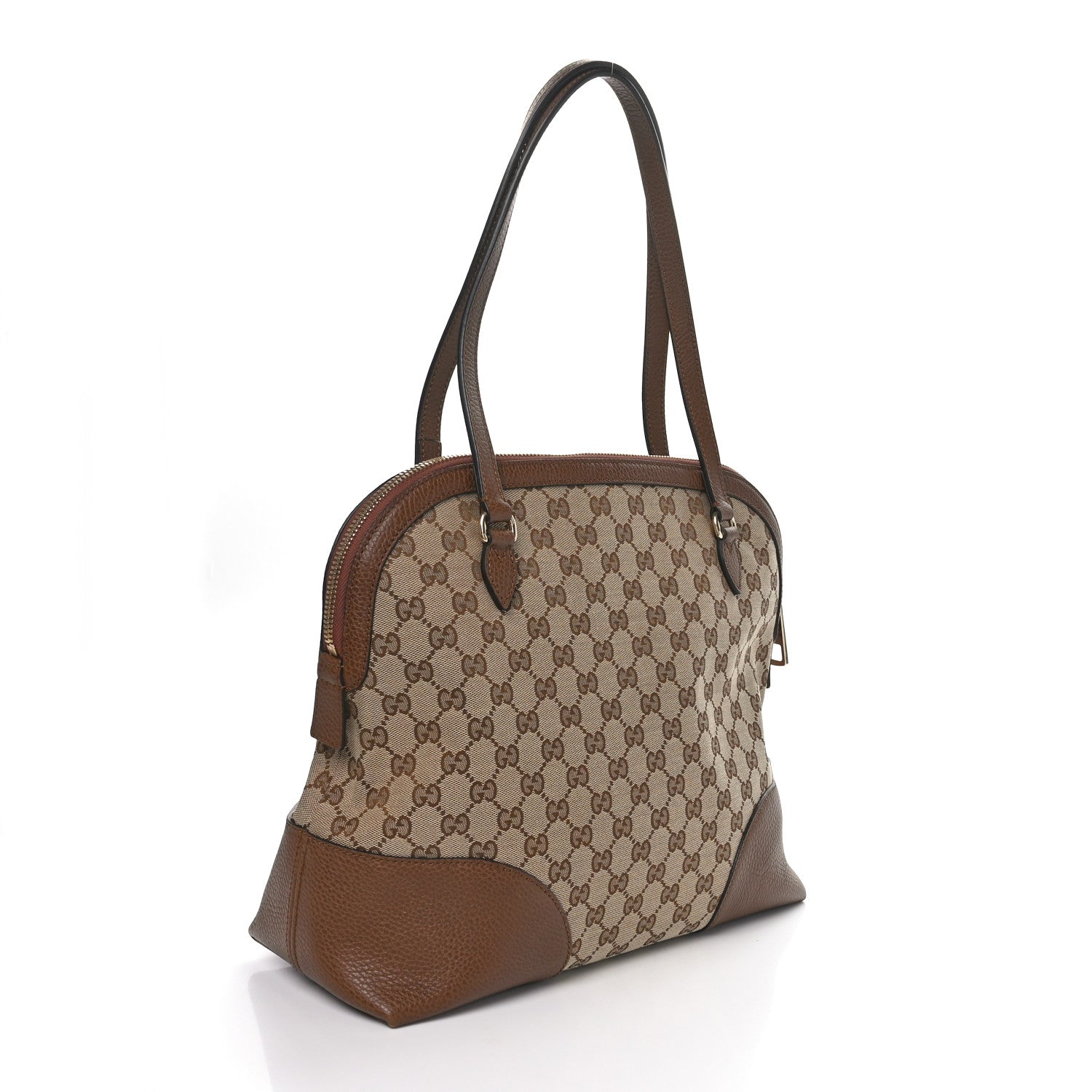 Gucci Monogram Medium Bree Shoulder Bag Beige Tabacco 3 of 11