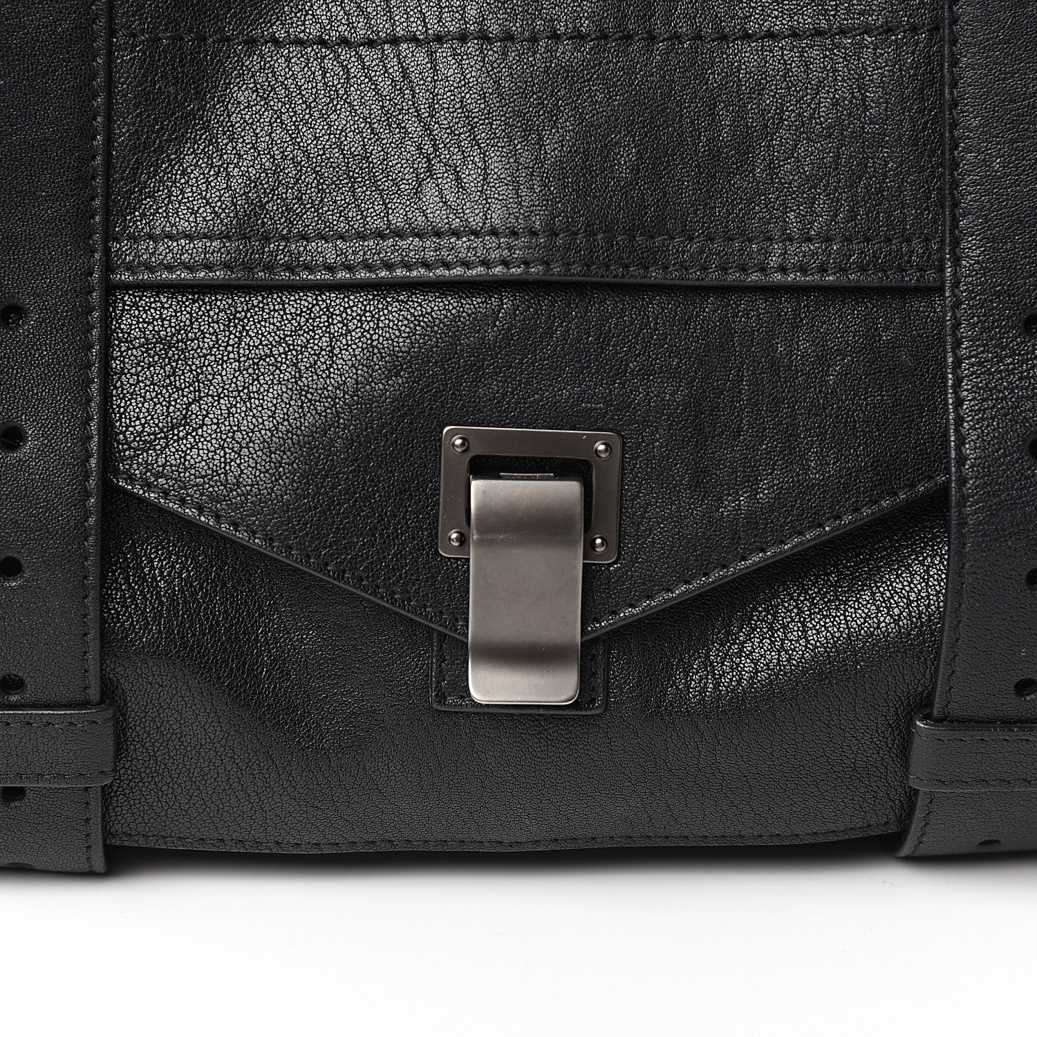 Proenza Schouler Lambskin Medium PS1 Satchel Black 9 of 9