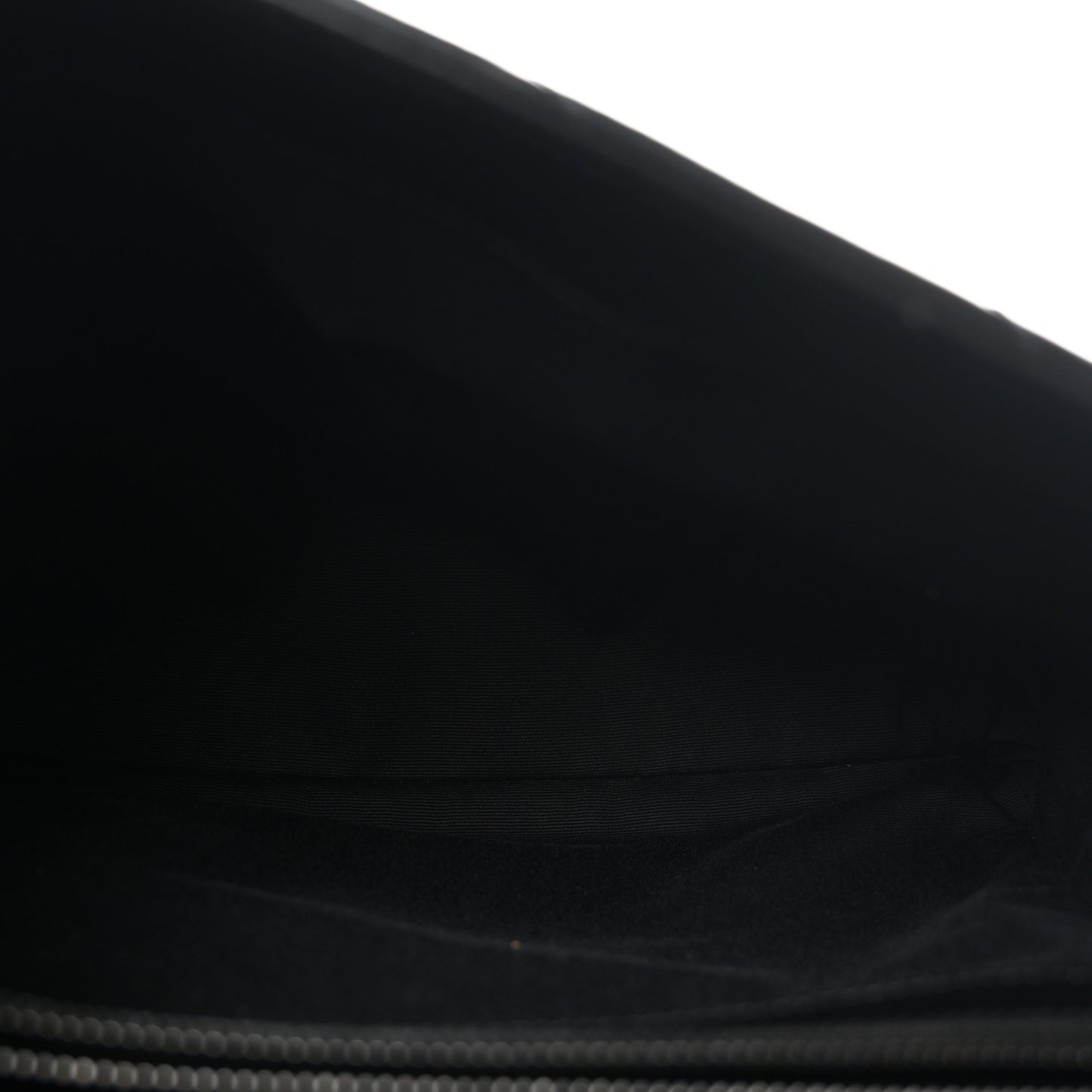 Calfskin Y Quilted Monogram Monochrome Medium Loulou Chain Satchel Black