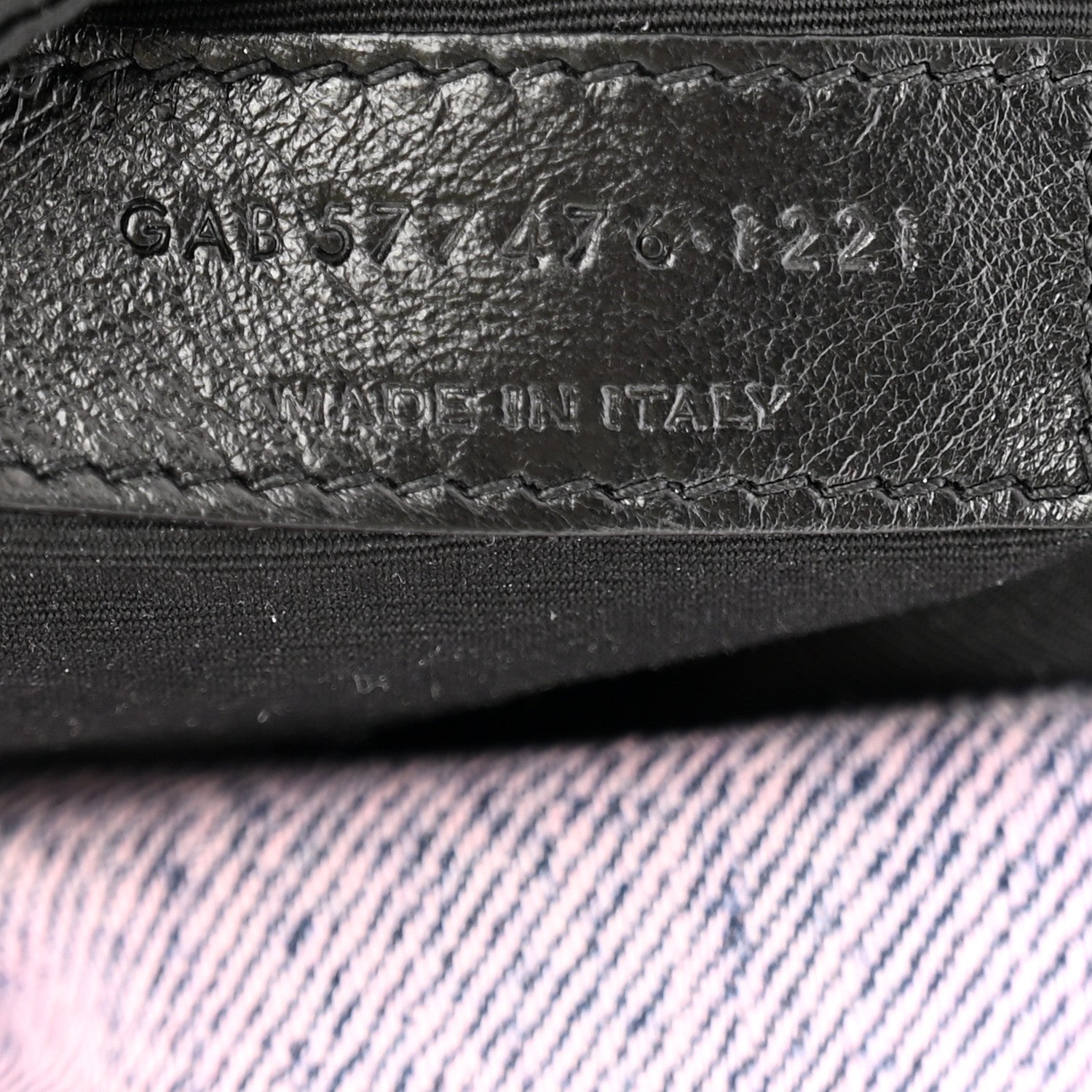Saint Laurent Denim Quilted Small Loulou Puffer Monogram Chain Satchel Bleached Lilac 7 of 12