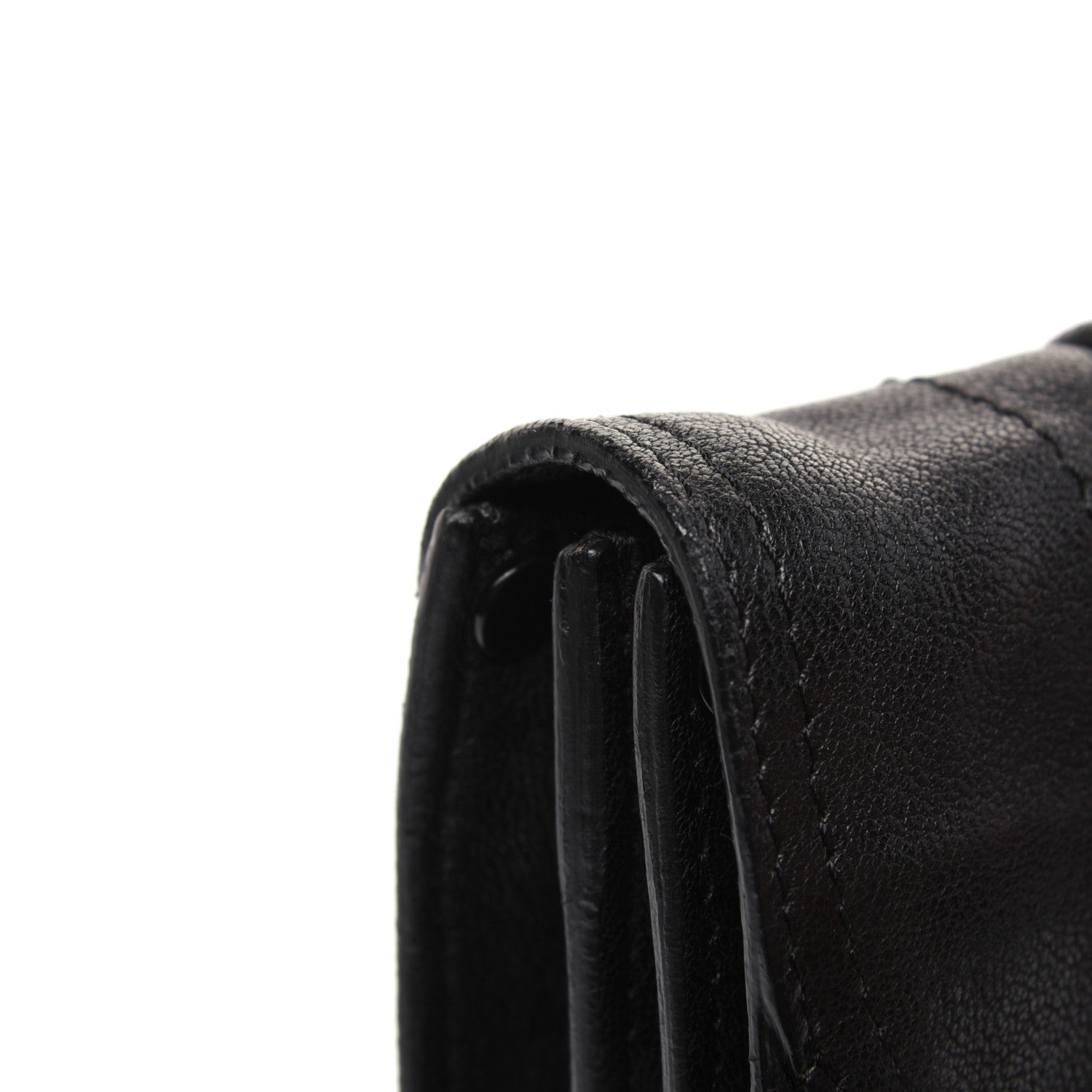 Proenza Schouler Lambskin PS1 Pochette Clutch Black 17 of 17