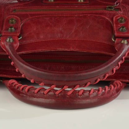 Balenciaga Chevre Classic Hardware City Rouge Theatre 5 of 9