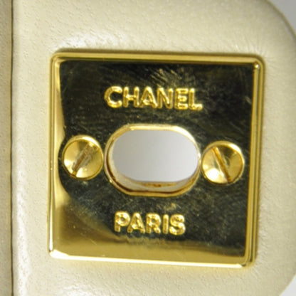 Chanel Lambskin Quilted Mini Flap Beige 12 of 13