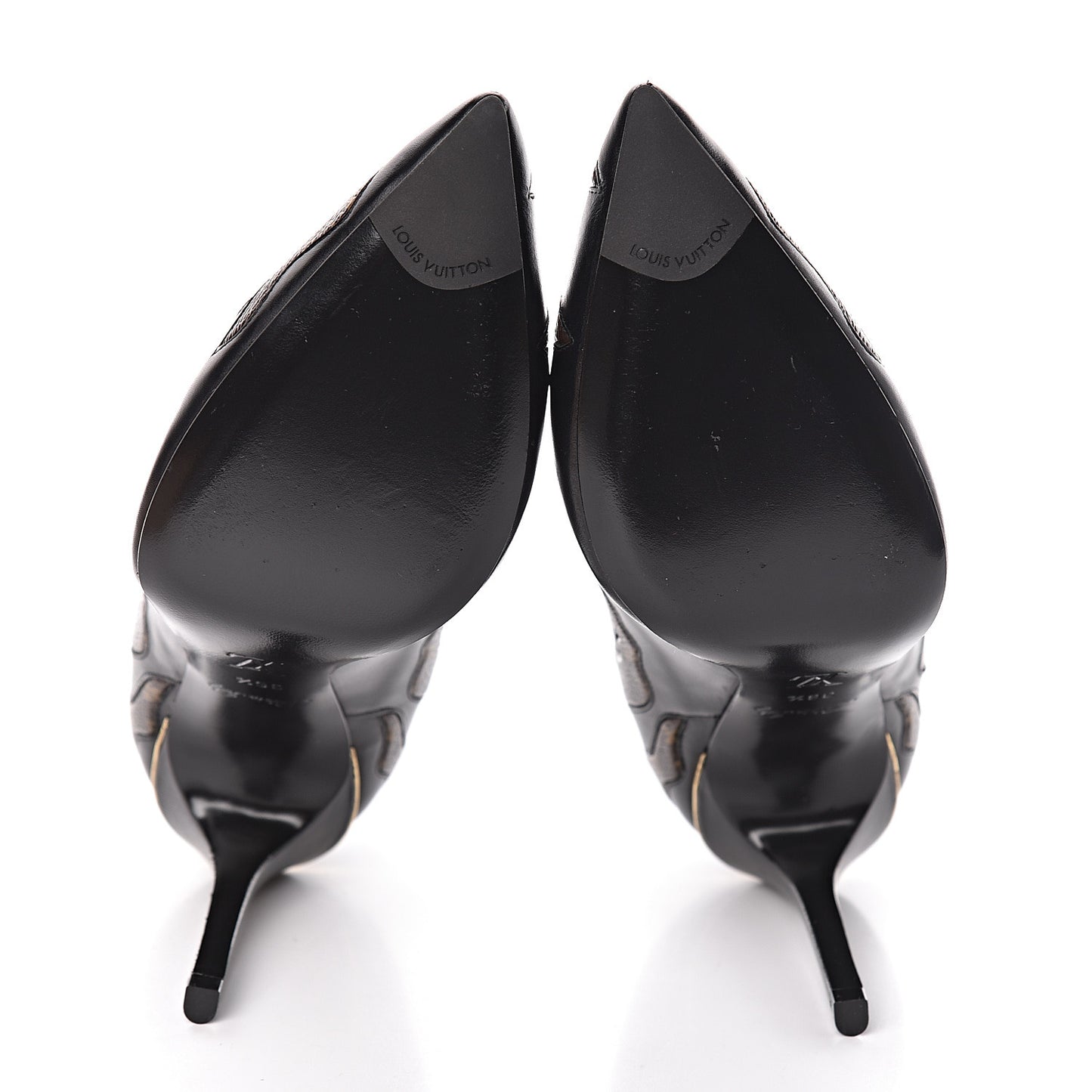 Calfskin Monogram Hypnotic Pumps 36.5 Black