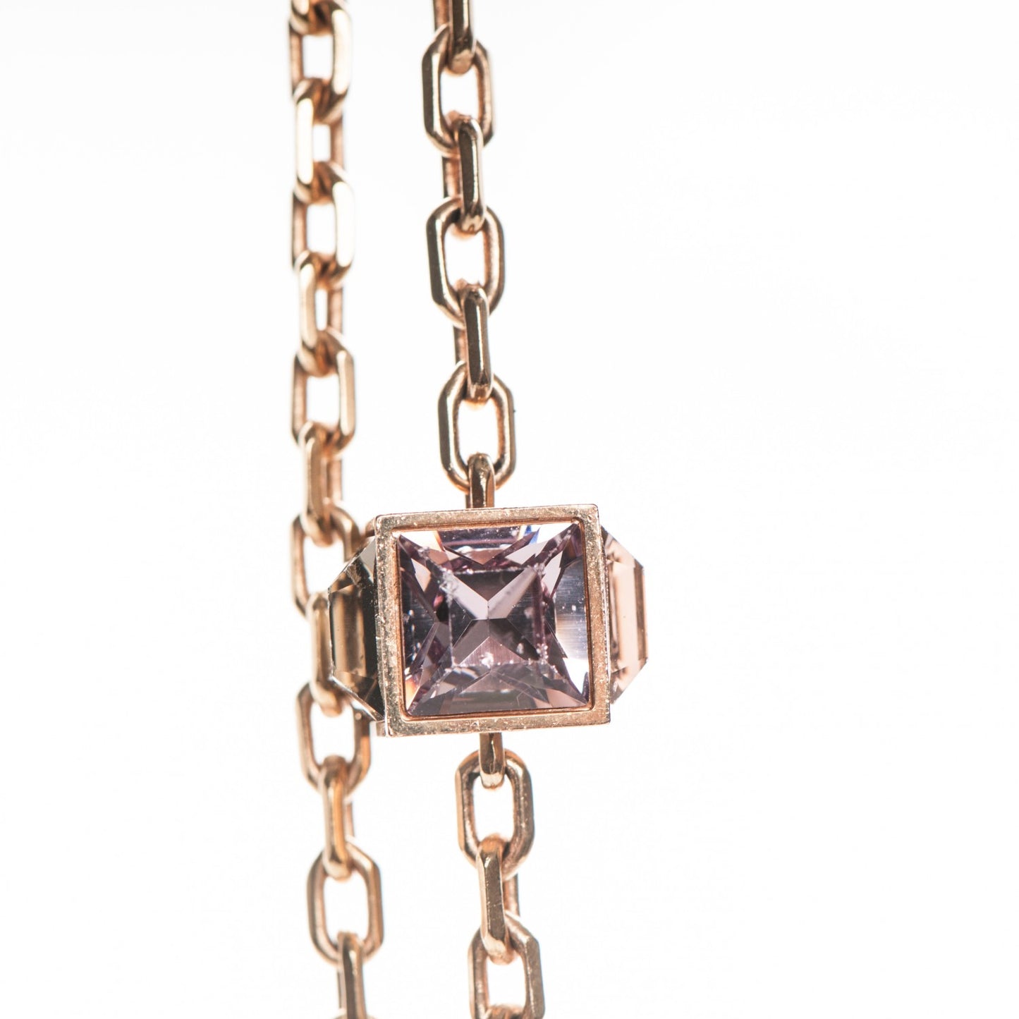 Swarovski Gamble Long Necklace Blush