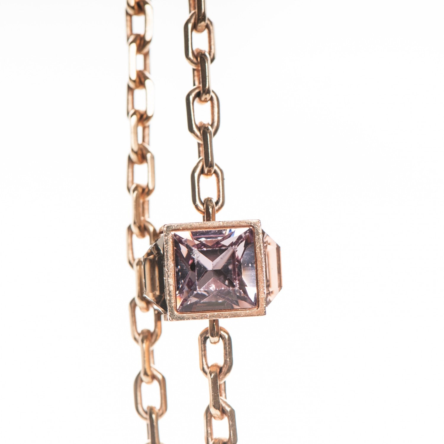 Louis Vuitton Swarovski Gamble Long Necklace Blush 7 of 8