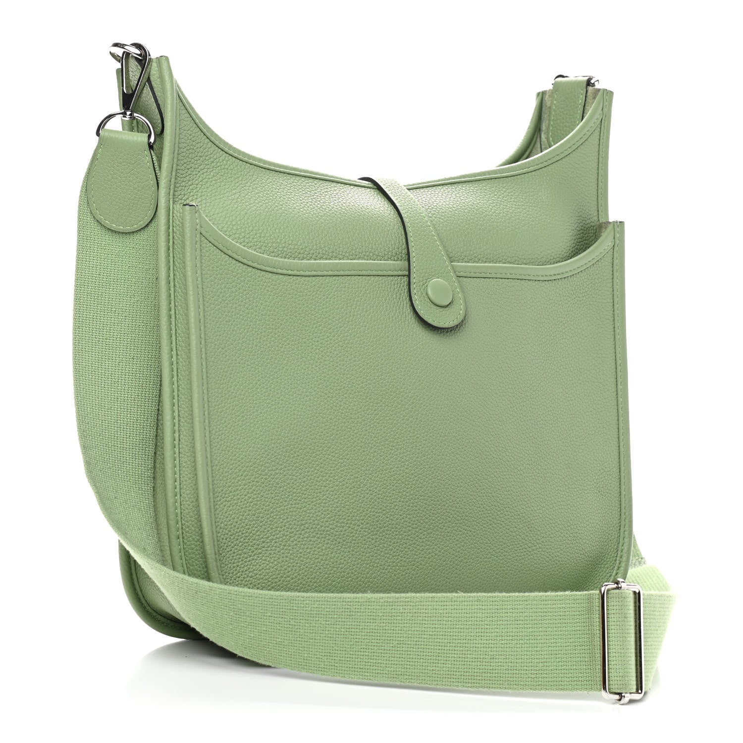 Hermes Taurillon Maurice Evelyne III PM Vert Criquet 3 of 9