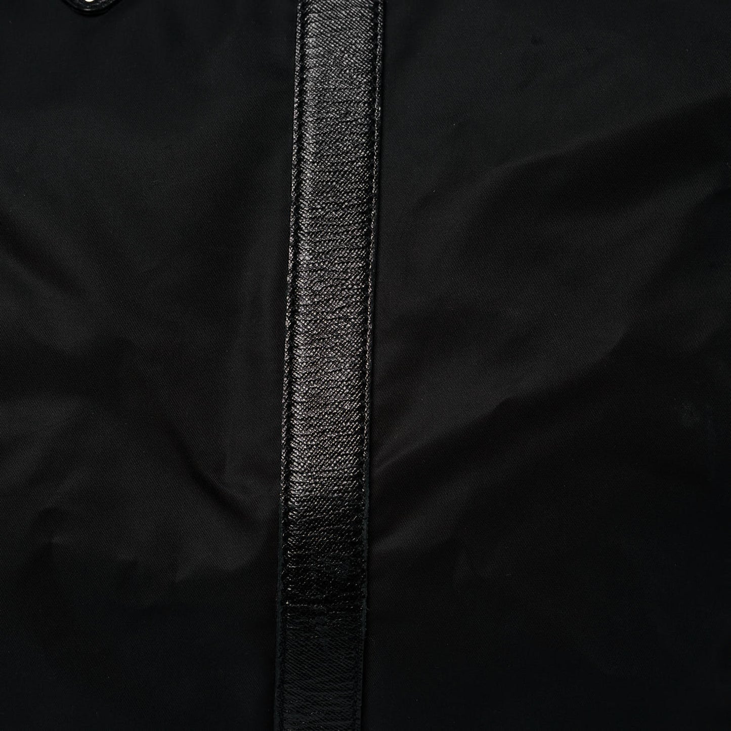 Tessuto Nylon Saffiano Duffle Black