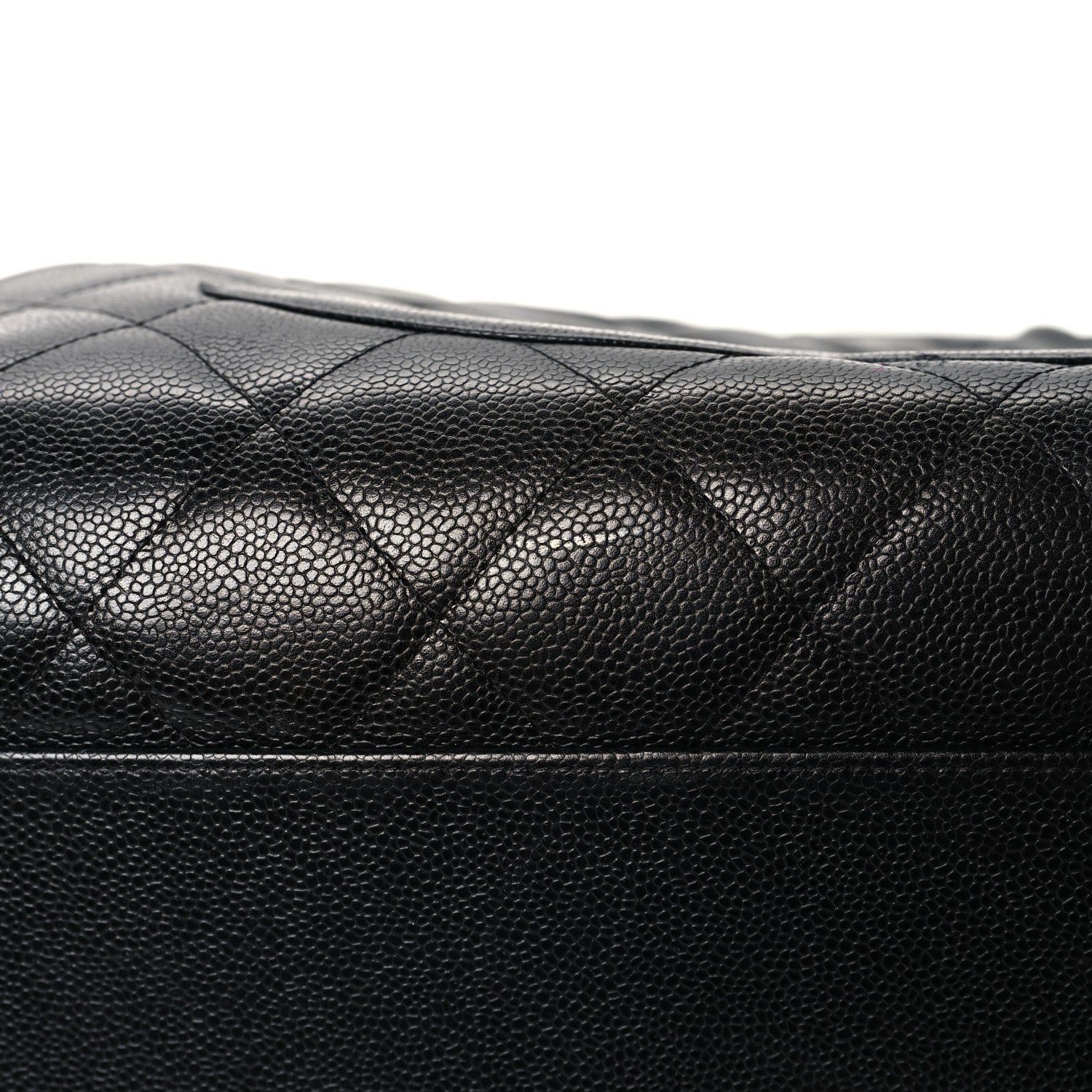 Chanel Caviar Quilted CC Duffel Bag Black 13 of 16
