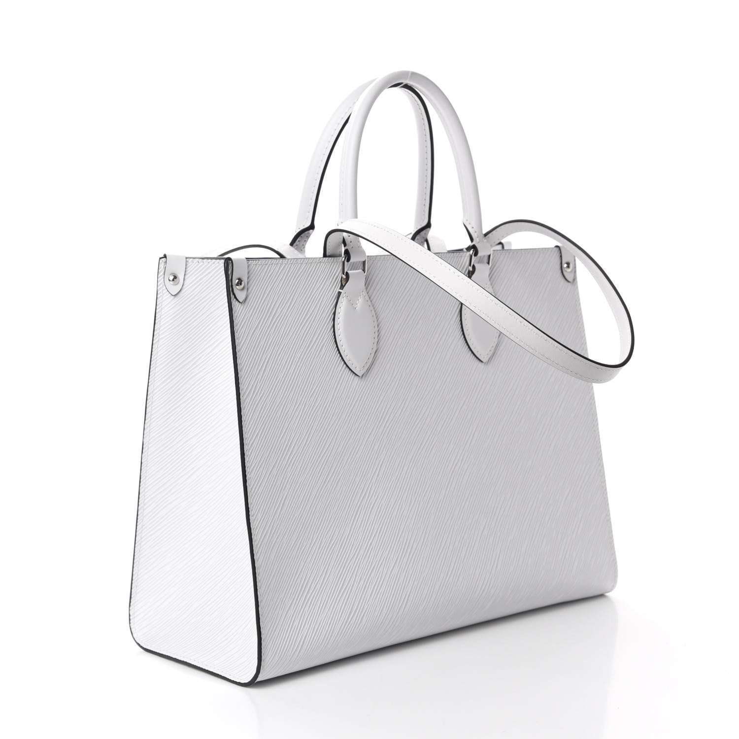 Louis Vuitton Epi Onthego MM White 4 of 11