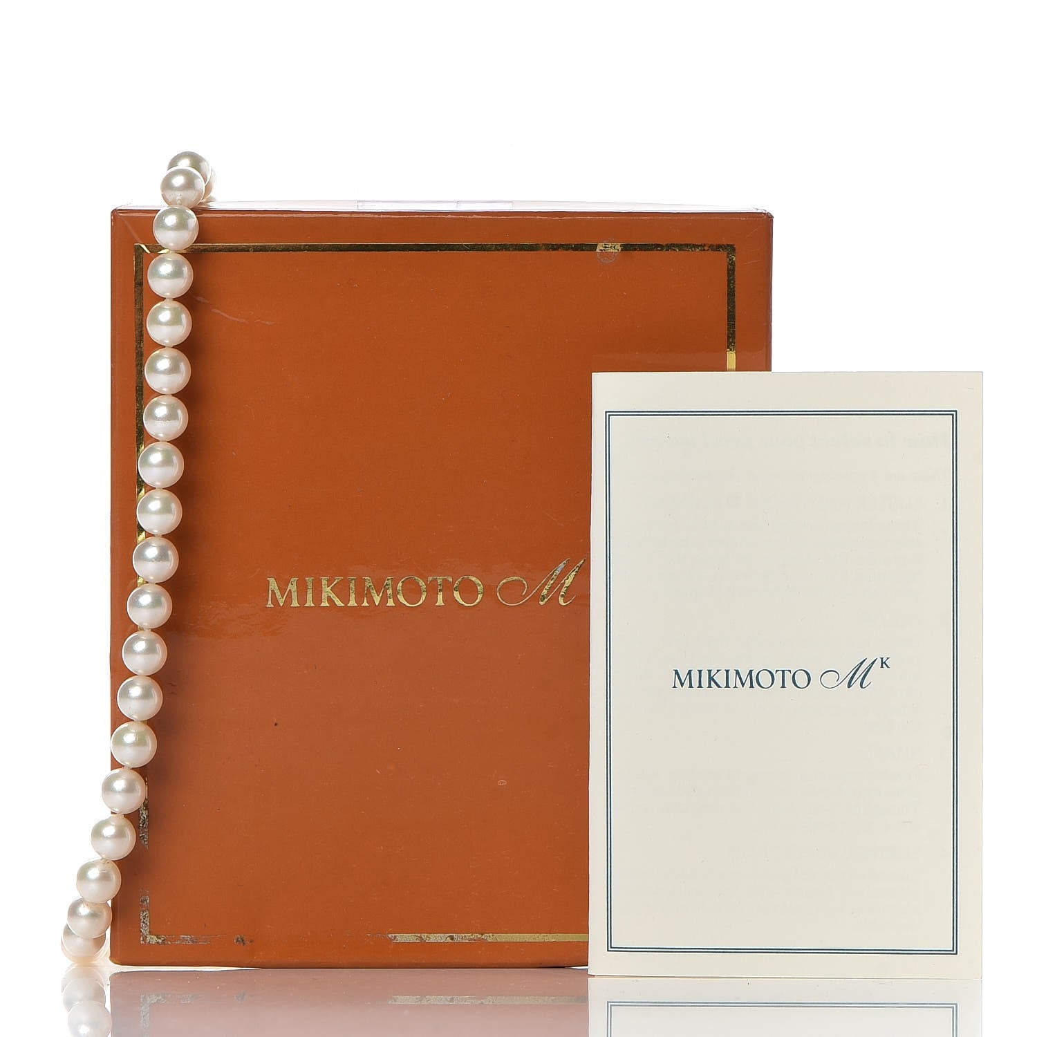 Mikimoto 18K Yellow Gold Akoya Pearl 6.5-7mm Strand Necklace 6 of 6