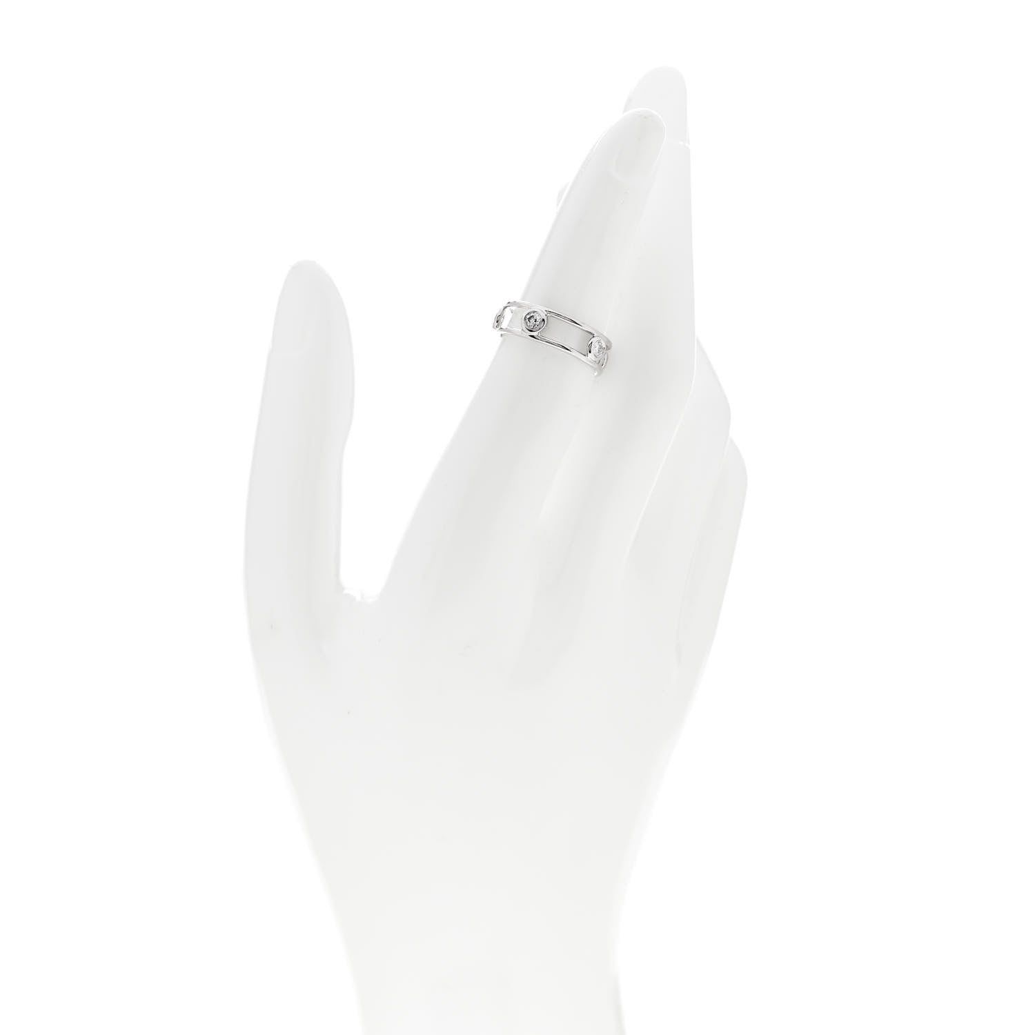 Tiffany Platinum Diamond Elsa Peretti Diamonds by the Yard Ring 49 5 2 of 4