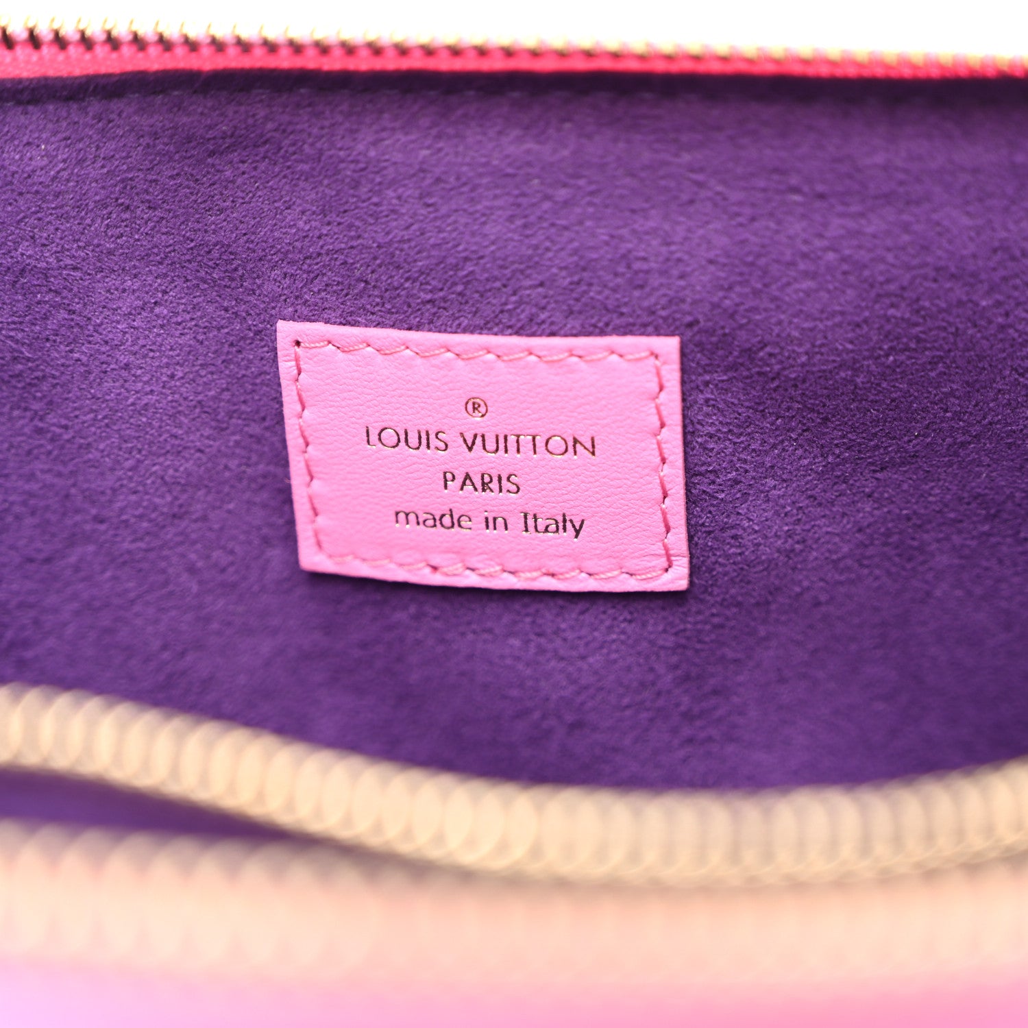 Louis Vuitton Lambskin Embossed Monogram Vuittamins Coussin PM Rose Violet 8 of 11