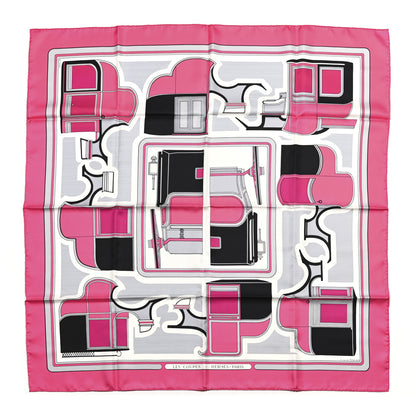 Hermes Silk Les Coupes Tattoo Scarf 70 1 of 5