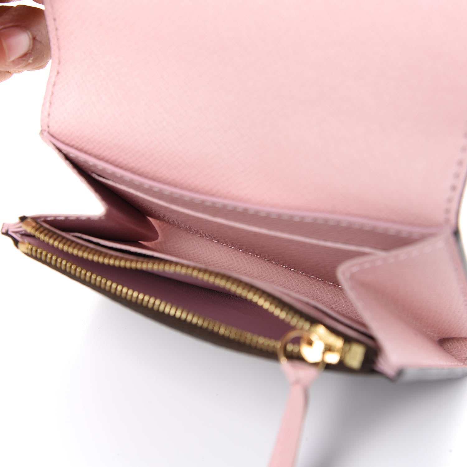 Louis Vuitton Monogram Rosalie Coin Purse Rose Ballerine 4 of 10