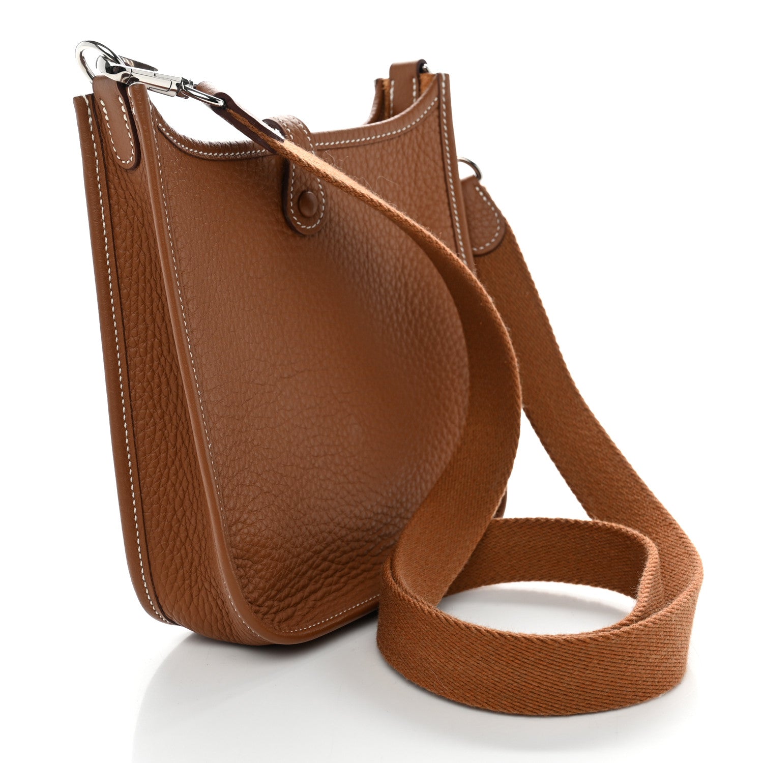 Hermes Taurillon Clemence Evelyne TPM Gold 3 of 10