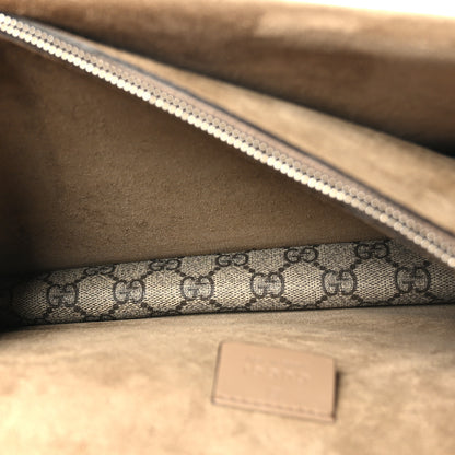 Gucci GG Supreme Monogram Medium Dionysus Shoulder Bag Taupe 6 of 10
