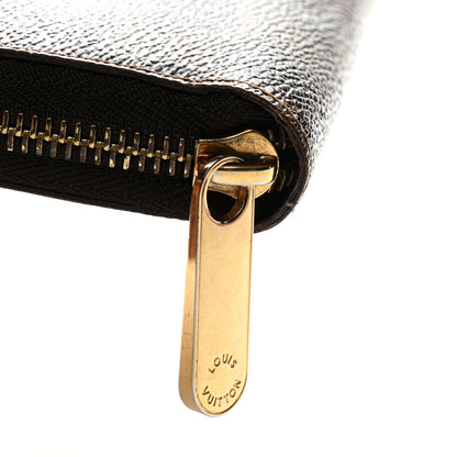 Louis Vuitton Damier Ebene Illustre Zippy Wallet Violet 7 of 7