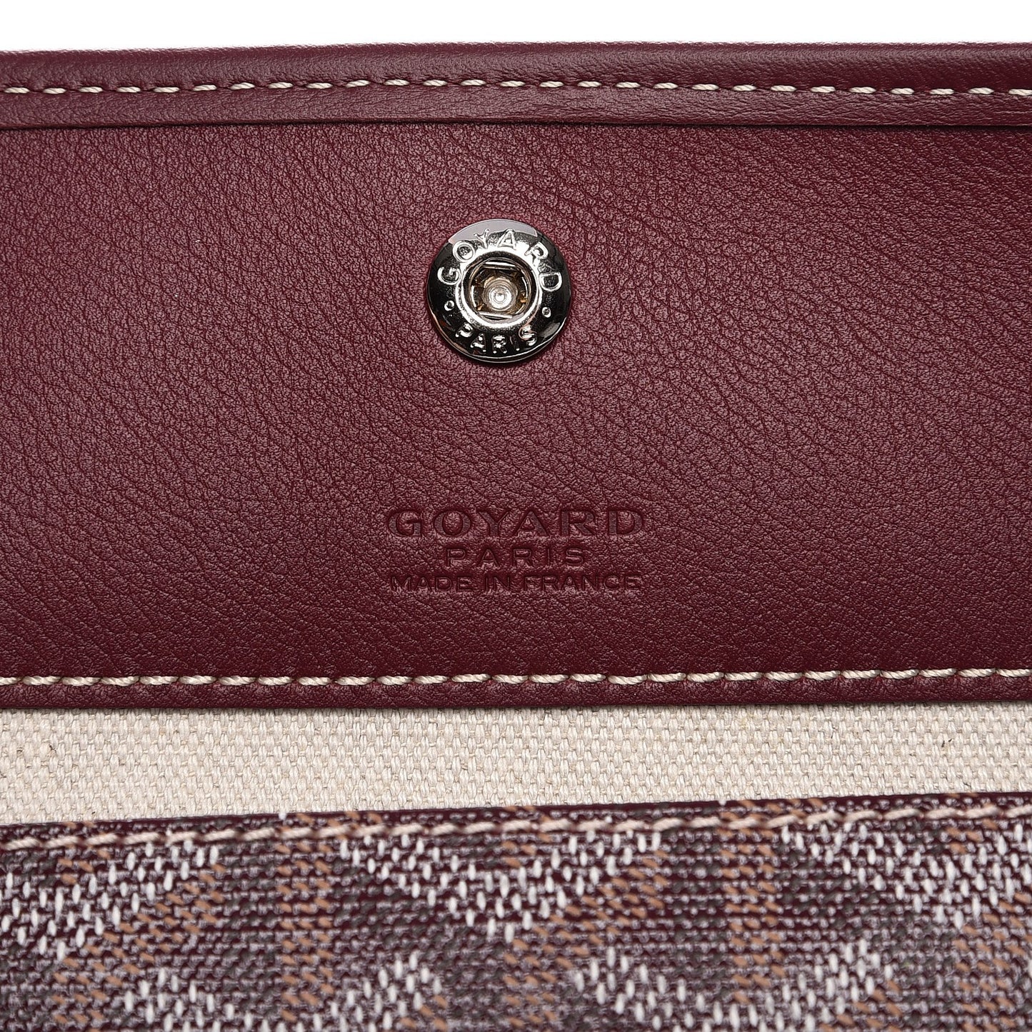 Goyardine Saint Louis GM Burgundy