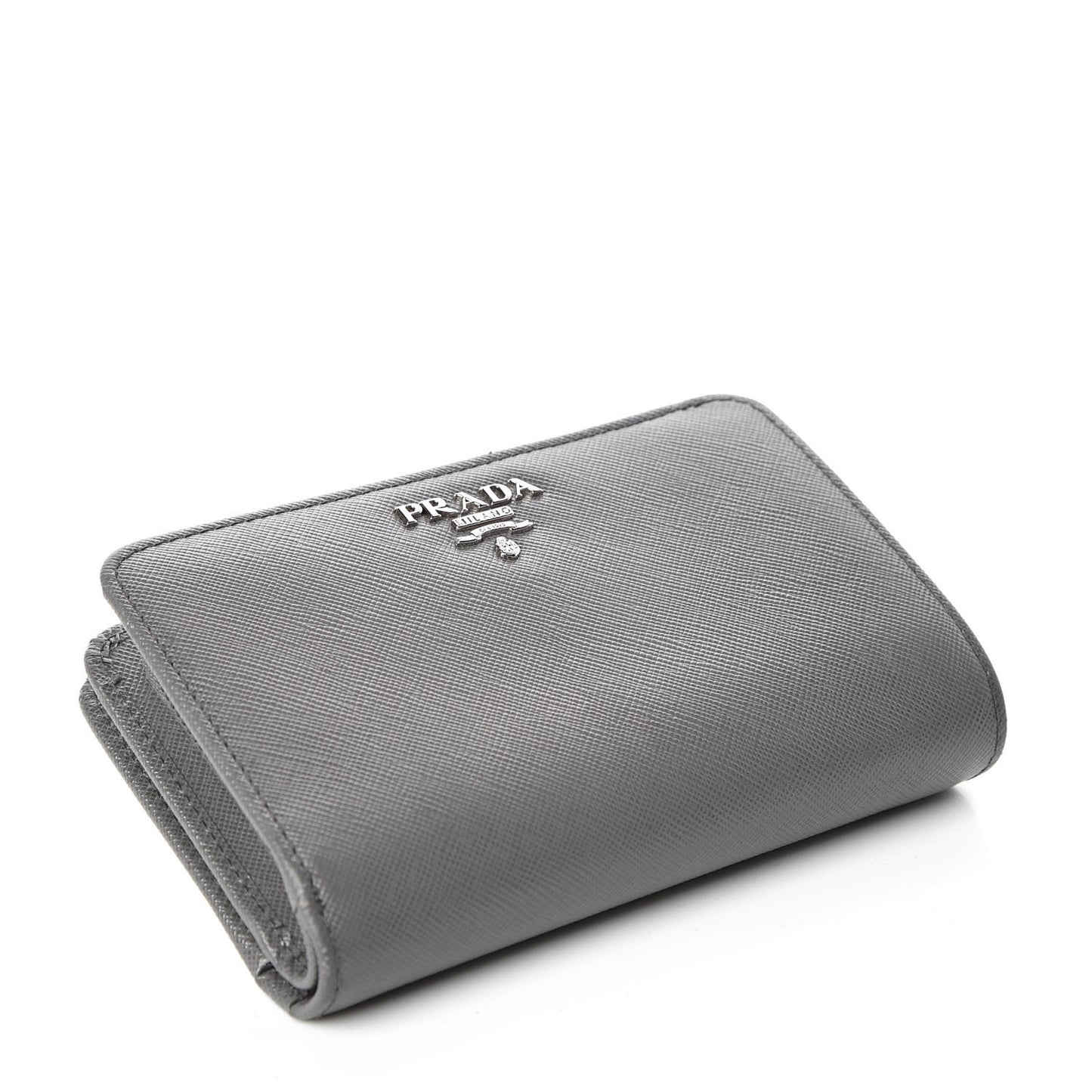 Saffiano Compact Wallet Marmo