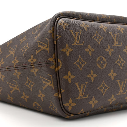 Louis Vuitton Monogram Calfskin Neo Neverfull Inside Out MM Black 15 of 16