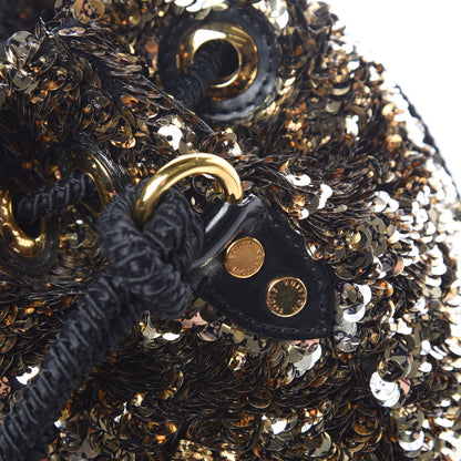 Louis Vuitton Sequin Mini Noe Rococo Gold 8 of 11