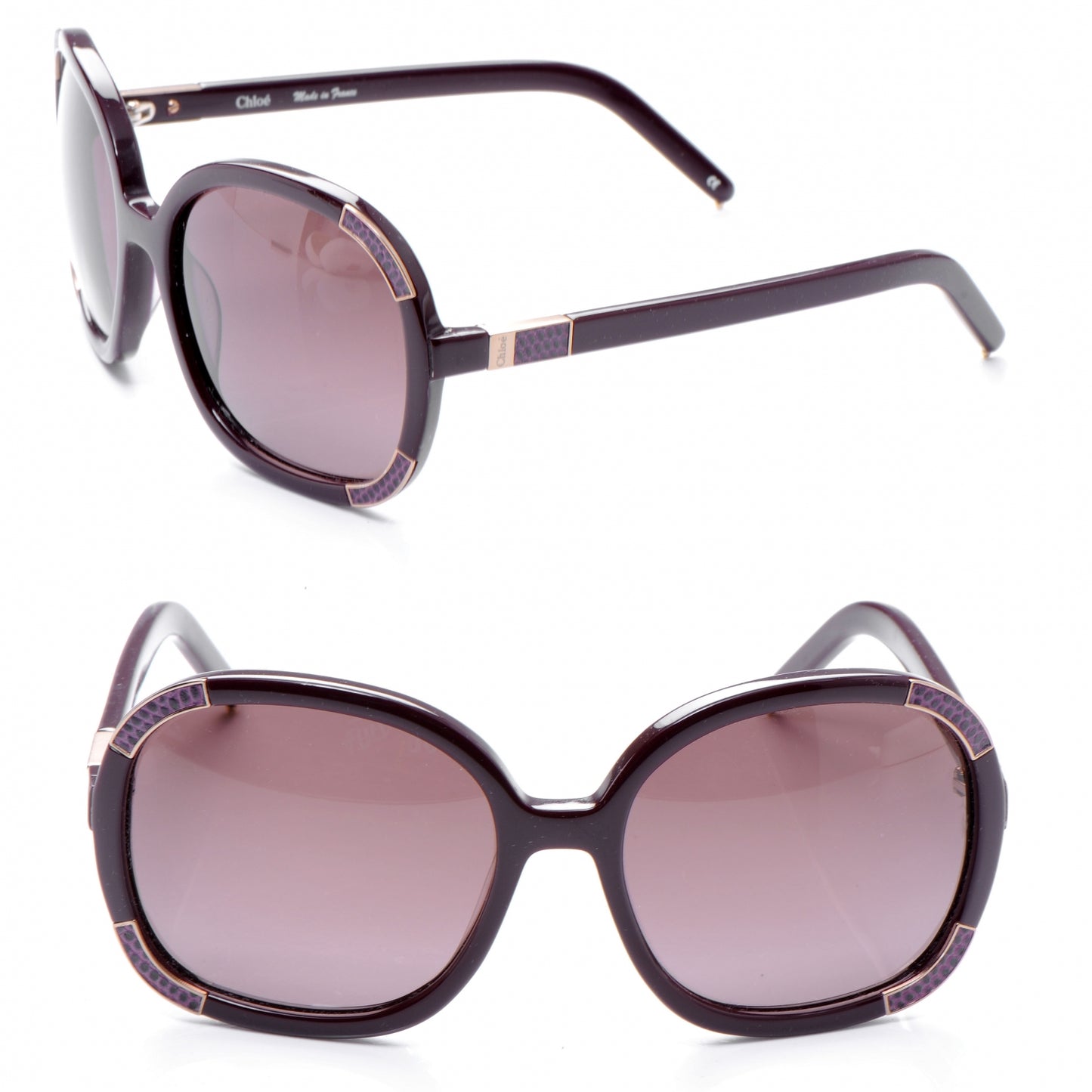 Oversized Sunglasses CL 2189 Purple