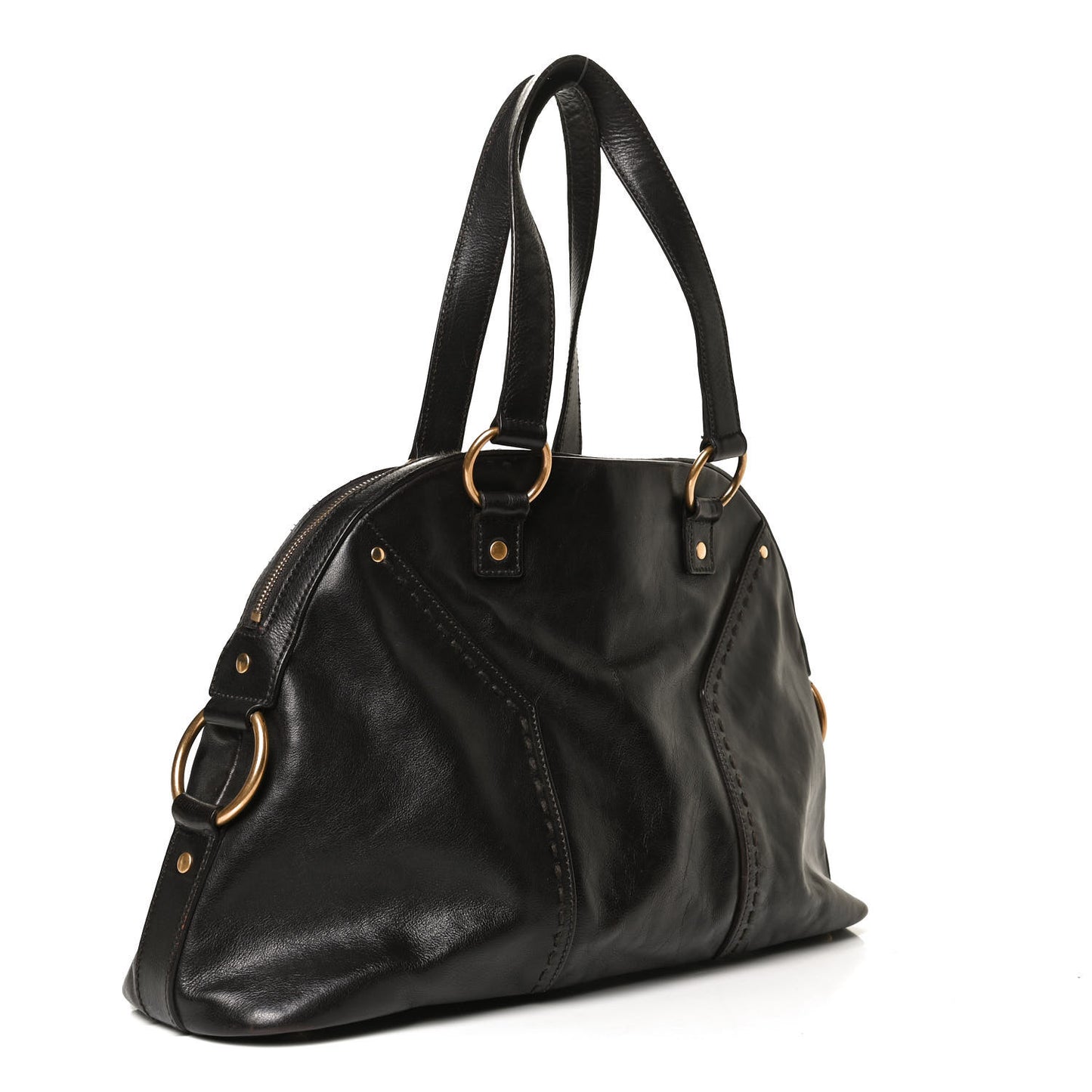 Calfskin Large Muse Black