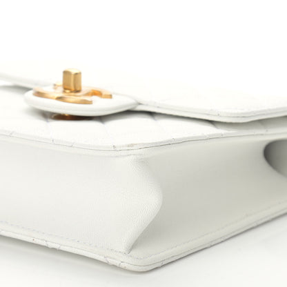 Chanel Lambskin Quilted Chic Pearls Flap White 9 of 9