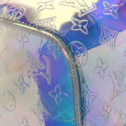 Louis Vuitton PVC Monogram Keepall Bandouliere 50 Iridescent Prism 10 of 16