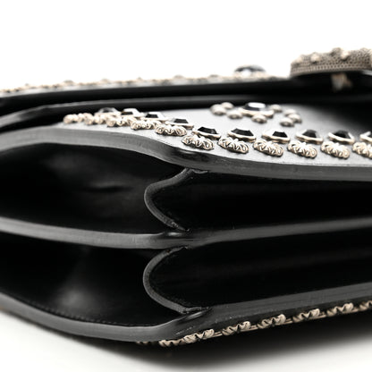 Gucci Calfskin Studded Small Dionysus Shoulder Bag Black 9 of 12