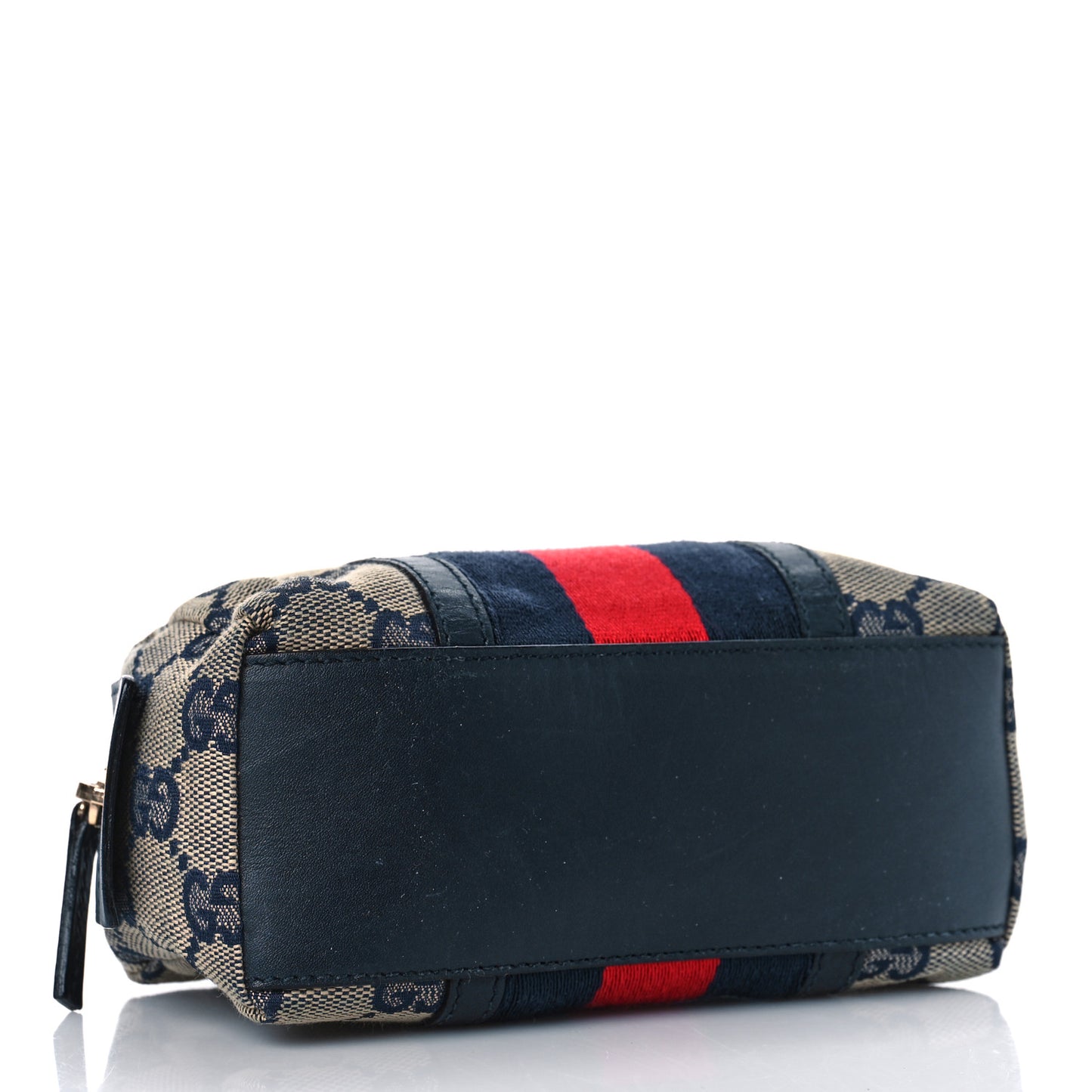 Monogram Web Small Cosmetic Case Navy