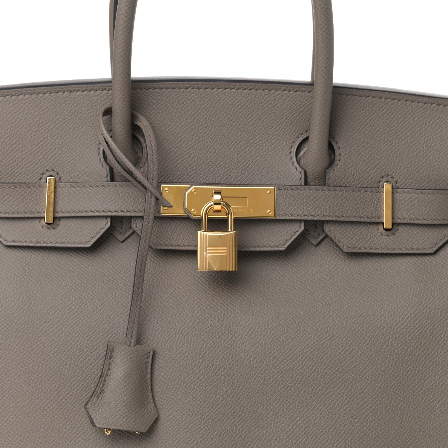 Hermes Epsom Birkin 30 Etain 8 of 11