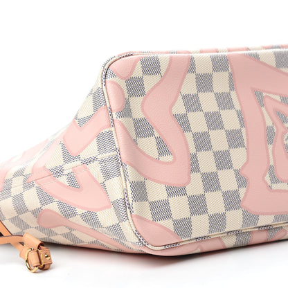Louis Vuitton Damier Azur Tahitienne Neverfull MM 6 of 11