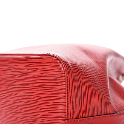 Louis Vuitton Epi Petit Noe Castillan Red 21 of 25