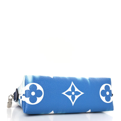 Louis Vuitton Monogram Giant Escale Cosmetic Pouch Blue 4 of 8