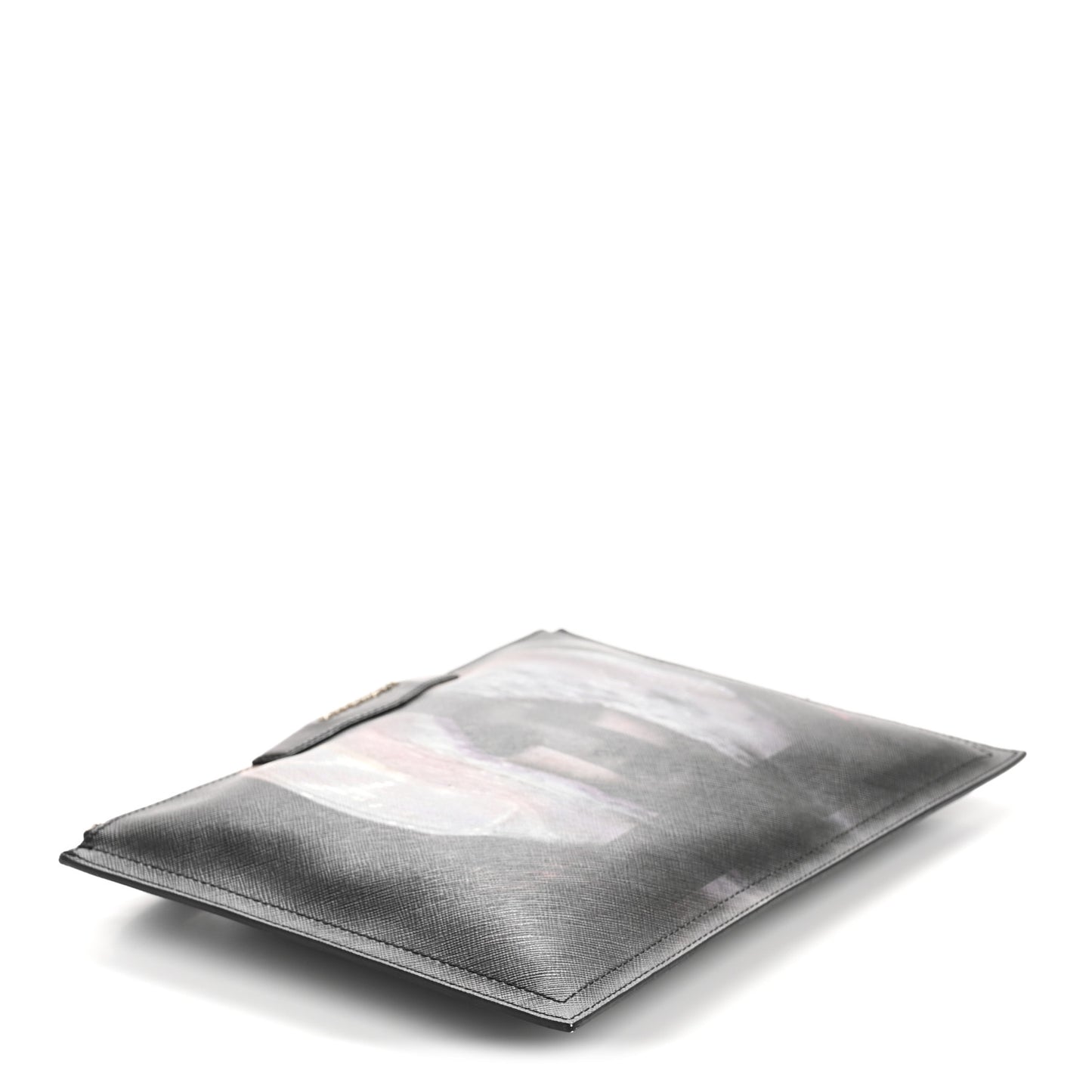 Saffiano Antigona Madonna Clutch Black