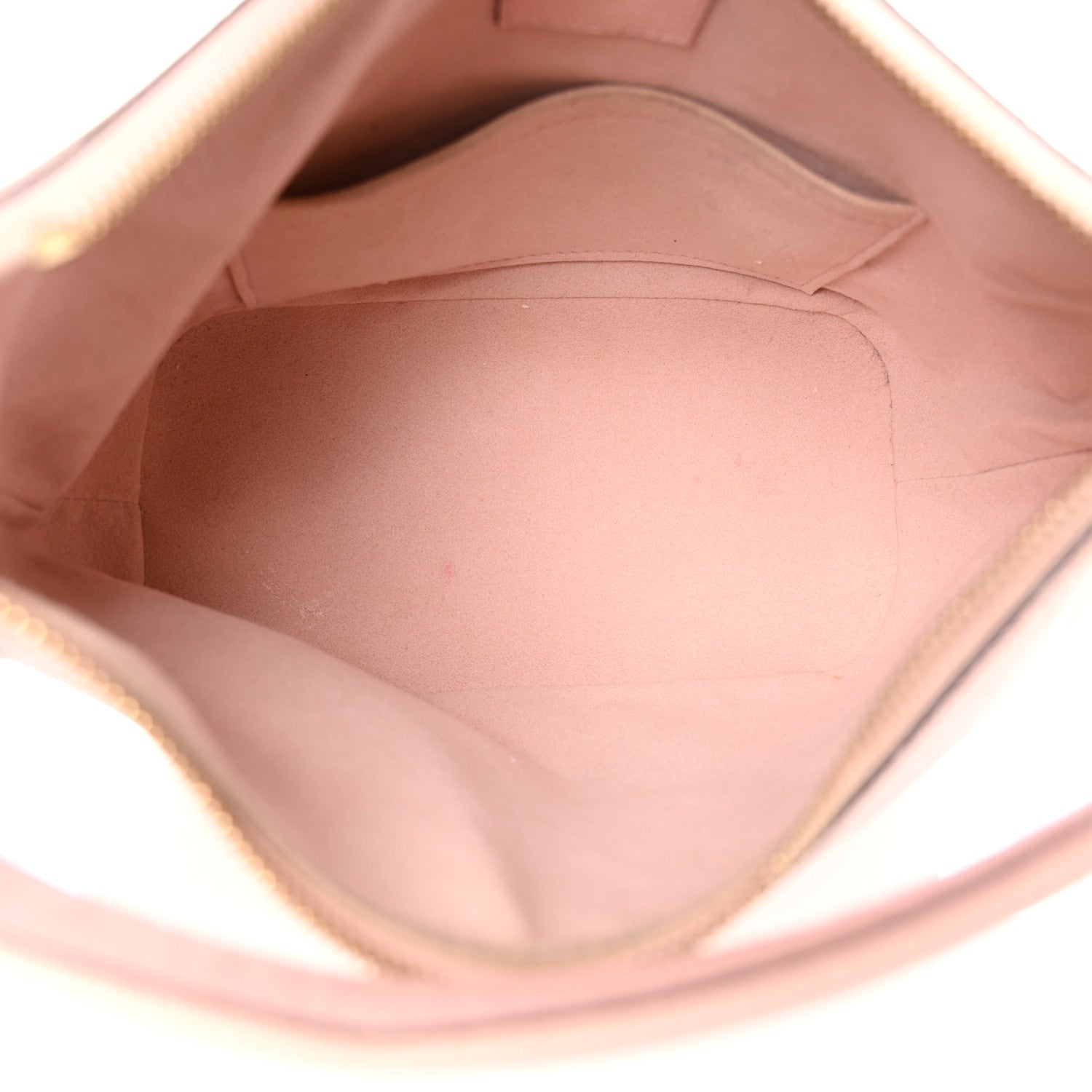 Louis Vuitton Empreinte Monogram Giant By The Pool Marshmallow Hobo PM Bouton De Rose 5 of 10
