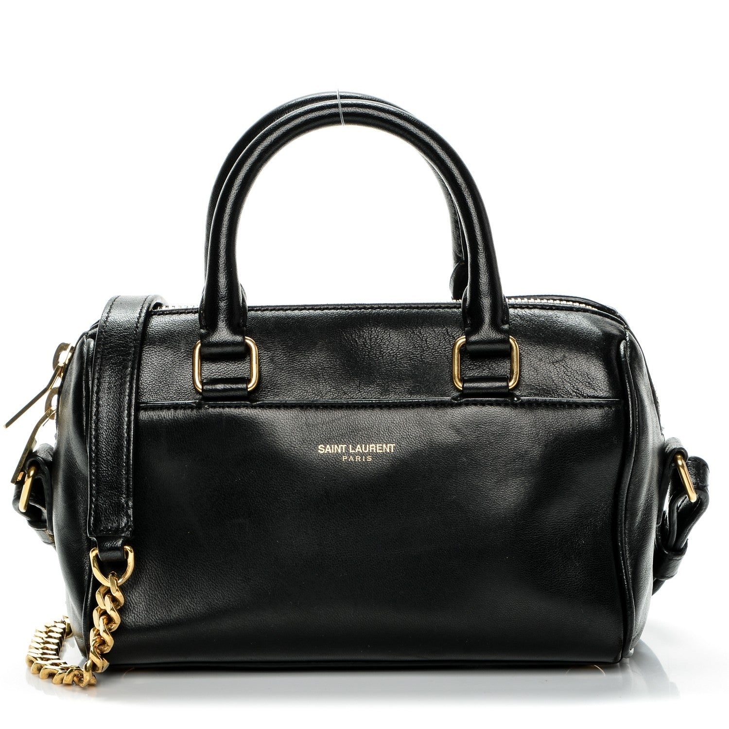 Saint Laurent Lambskin Toy Classic Duffle Black 1 of 7
