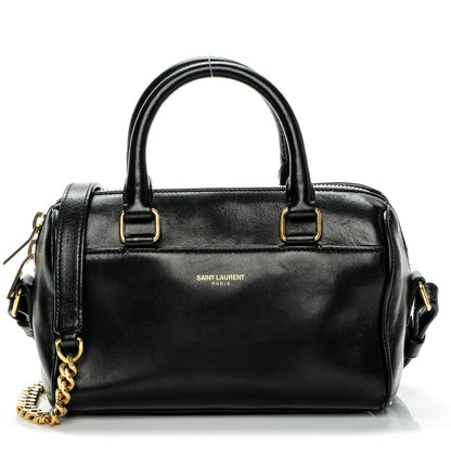 Saint Laurent Lambskin Toy Classic Duffle Black 1 of 7