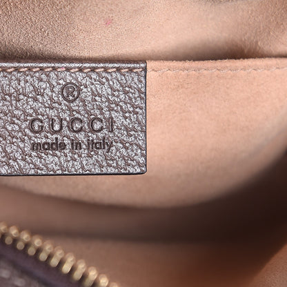 Gucci GG Supreme Monogram Web Mini Ophidia Shoulder Bag Brown 6 of 12