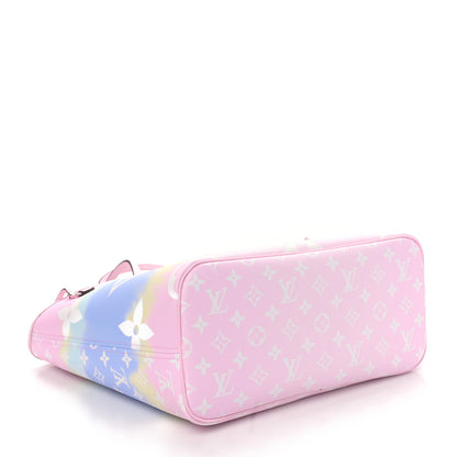 Louis Vuitton Monogram Escale Neverfull MM Pastel 5 of 10