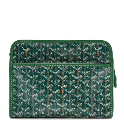 Goyard Goyardine Jouvence Toiletry Pouch MM Green 1 of 8